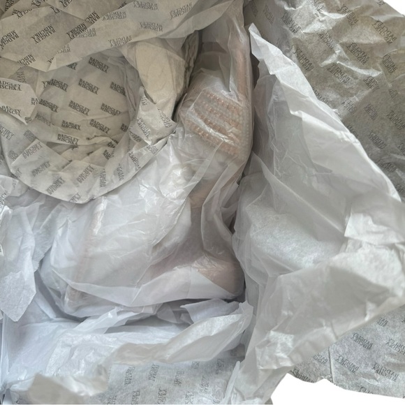 Badgley Mishka Becca Strappy Block Heel Rhinestone‎ 6 Sandals Pink - Picture 7 of 8